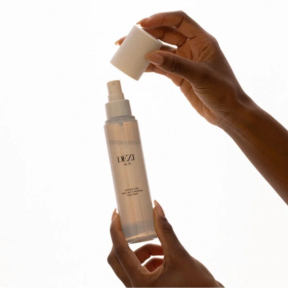 DEZI Skin (Sk’n) Dew Me Over Prep, Set & Refresh Face Mist all skin types